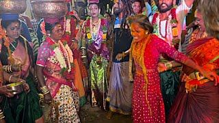 Sri Renuka Yellamma amp Narshimha Swmay Kalyanam At Golnaka Sai Anna Home  Mallanna Sigam [upl. by Horvitz921]