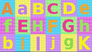 ABC Das deutsche Alphabet Teil 1 – German pronunciation for childrenbeginners  letters AK [upl. by Skcirdnek]