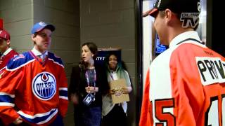 BEHIND THE SCENES McDavid at the Draft Video Edmonton Oilers [upl. by Gerik]