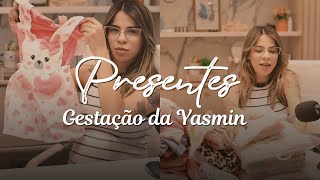 Presentes que ganhei na gestação da Yasmin Diário da gravidez 1 [upl. by Glanville279]