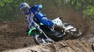 2015 Kawasaki KX450F First Ride  MotoUSA [upl. by Imena670]