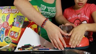 HOW TO USE the Crayola Crayon Maker Melt n Mold Factory DEMO REVIEW [upl. by Mishaan]