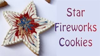 Star Fireworks Cookies [upl. by Adikam]