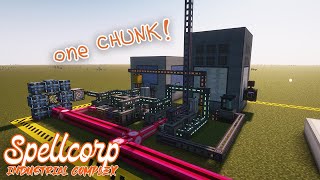 Building a compact Mekanism Fission Reactor and Turbine in All the Mods 8 [upl. by Kalila]