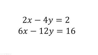 Solving Simultaneous Equations of Parallel Lines on Casio fx991EX Classwiz [upl. by Celka]