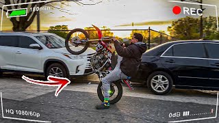 New honda crf 150 Big Wheel First Time Riding  No Panic Graphic Kit MUST WATCH [upl. by Whiney]