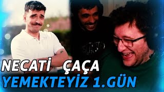 EFE UYGAÇ NECATİ ÇAÇA YEMEKTEYİZ 1 GÜN İZLİYOR [upl. by Zoltai]