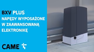 BXV PLUS nowy napęd CAME do bram przesuwnych wyposażony w zaawansowaną elektronikę [upl. by Eidua]