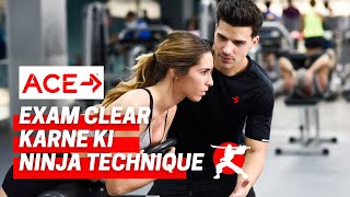 ACE CPT Exam Clear Karne Ki Ninja Technique  Format Tips amp Tricks  Classic Fitness Academy [upl. by Zednanreh]