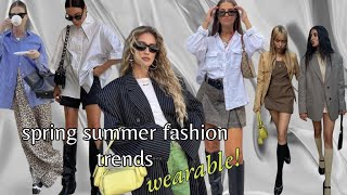 spring summer fashion trends 2024  wearable fashion trends 👗👖🌞 [upl. by Ahseram]