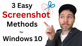 3 Easy Methods for Taking Screenshots in Windows 10 [upl. by Feinberg344]