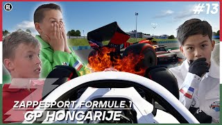 DE SCHADE GAAT AAN💥  GP van Hongarije 🇭🇺  F1 Racekampioenschap 13 [upl. by Esinev]