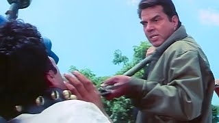 Commissioner के घर पे घुस के मारा Dharam Paaji ने  kundan movie Dharmendra Dialouge Amrish Puri [upl. by Anomahs]