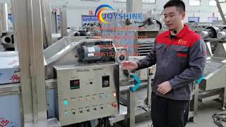 Introduction of vegetable blanching machine  potato chips blancher  french fries blancher for sale [upl. by Louls]