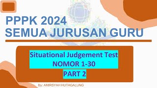 PPPK GURU 2024 KOMPETENSI TEKNIS SJT NOMOR 130 [upl. by Eelik]