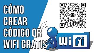 Como Crear un Codigo QR para Compartir WIFI [upl. by Sokcin]