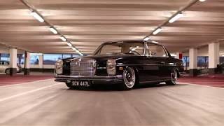 Bagged Mercedes W114 Feature [upl. by Aytak727]