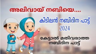 അലിവായ് നബിയേനബിദിന പാട്ട്നബിദിന ഗാനം Alivay nabiyenabidhinam nabidinapattukal lasisvibes [upl. by Acnairb]