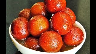 गुलाबजाम  Gulab Jamun Recipe with Khoya or Mawa  Padwa Special  madhurasRecipe [upl. by Eelra]