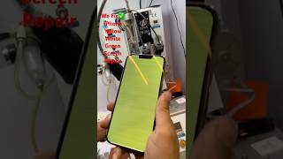 iPhone 13 Pro Max Yellow White Green Screen Problem After iOS Update Our Water Damage Screen Repair [upl. by Volney]