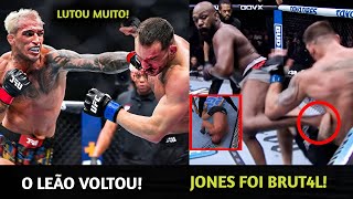 AGORA VAI🚨 Jon Jones NOCAUTEIA Miocic e ACEITA LUTAR com Aspinall Charles Oliveira DOMINA Chandler [upl. by Crin]