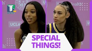 Lexie Brown and DeArica Hamby EXPLAIN what the LA Sparks EXPECT to do in the 2024 WNBA season [upl. by Jarlathus]