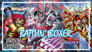 BATTLIN BOXER COMBO RANKED GAMEPLAY POST BLAZING ARENA YuGiOh Master Duel masterduel [upl. by Alyak]