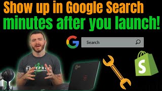 How To Set Up Google Search Console For Shopify  Show Up In Google Search Results On Launch Day [upl. by Selle]