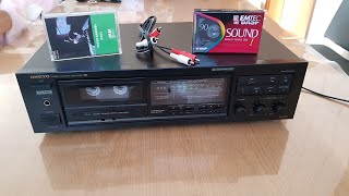 Onkyo TA2620 HIFI CASSETTE DECK [upl. by Stanwinn136]