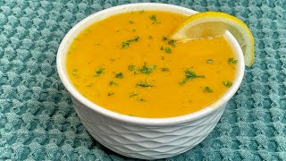 SOUPE DE LENTILLES CORAIL 🍲 Même les enfants en rafollent  Deli Cuisine [upl. by Kynan]