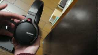 Sony MDR1RNC Headphones Unboxing [upl. by Celene104]