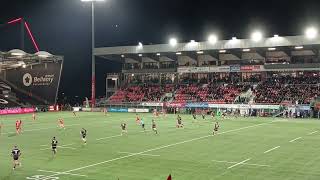 Début du match Oyonnax Grenoble [upl. by Ennire]