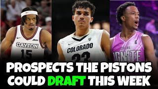 2024 NBA Draft Prospects The Pistons Could Pick At 5 Or If They Trade Down [upl. by Amador]