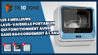 Les 3 meilleurs lavevaisselle portables qui fonctionnent aussi sans raccordement à leau [upl. by Attenhoj]