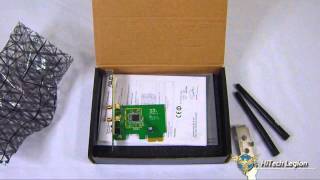 ASUS PCEN15 WirelessN PCIE Adapter Unboxing  Overview  Benchmark [upl. by Britney]