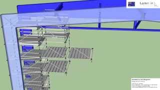 Bridging Scaffold with Layher Allround Diagonals [upl. by Downes370]