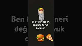 Ben fakir döneei değilim benikeşfet tavukdöner kesfet döner [upl. by Esten]