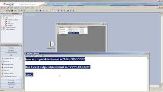 Date type conversion from any date format to default date format in DataStage [upl. by Assilac]