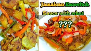 Jamaican Escovitch Red Herring‼️How to Make Escovitch SauceRed Herring Recipe jamaicanfood [upl. by Dodd]