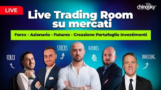 Spiego il mio trade da 3300 di ieri  LIVE TRADING ROOM 250624 [upl. by Suoivart]