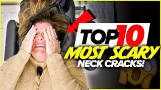 TOP 10 THE LOUDEST NECK CRACK COMPILATION😱  Asmr Satisfying Chiropractic Back  Dr Tubio [upl. by Cary]