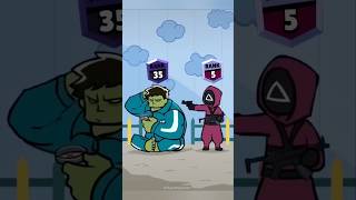 BRAWL STARS CANDY CUT SQUID GAMES RANK UP shorts brawlstars [upl. by Stanislas860]