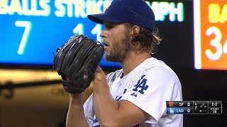 SFLAD Kershaw leads Dodgers to division title [upl. by Tully]