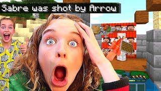 LITTLE SISTER SOCKIE GETS REVENGE in Underground Base Minecraft Ep2 Gaming w The Norris Nuts [upl. by Eca]