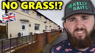 American Reacts to UK vs USA Yards Gardens [upl. by Asalocin]