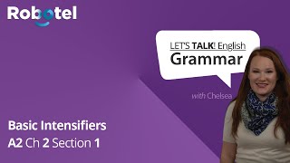 Grammar Rules Basic Intensifiers [upl. by Tnek]