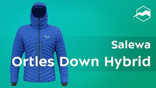 Куртка Salewa Ortles Down Hybrid Обзор [upl. by Yxor]