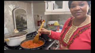 Préparation des Repas de la Semaine  Cuisine Congolaises congolesefood cookingvideo mealprep [upl. by Krute]