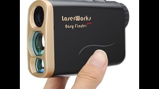 LaserWorks LW1000 Pro Golf Rangefinder  15497 [upl. by Sherwin]