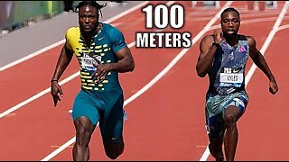 People Are Very Upset About This  Noah Lyles VS Kishane Thompson  Mens 100 Meters [upl. by Donielle]